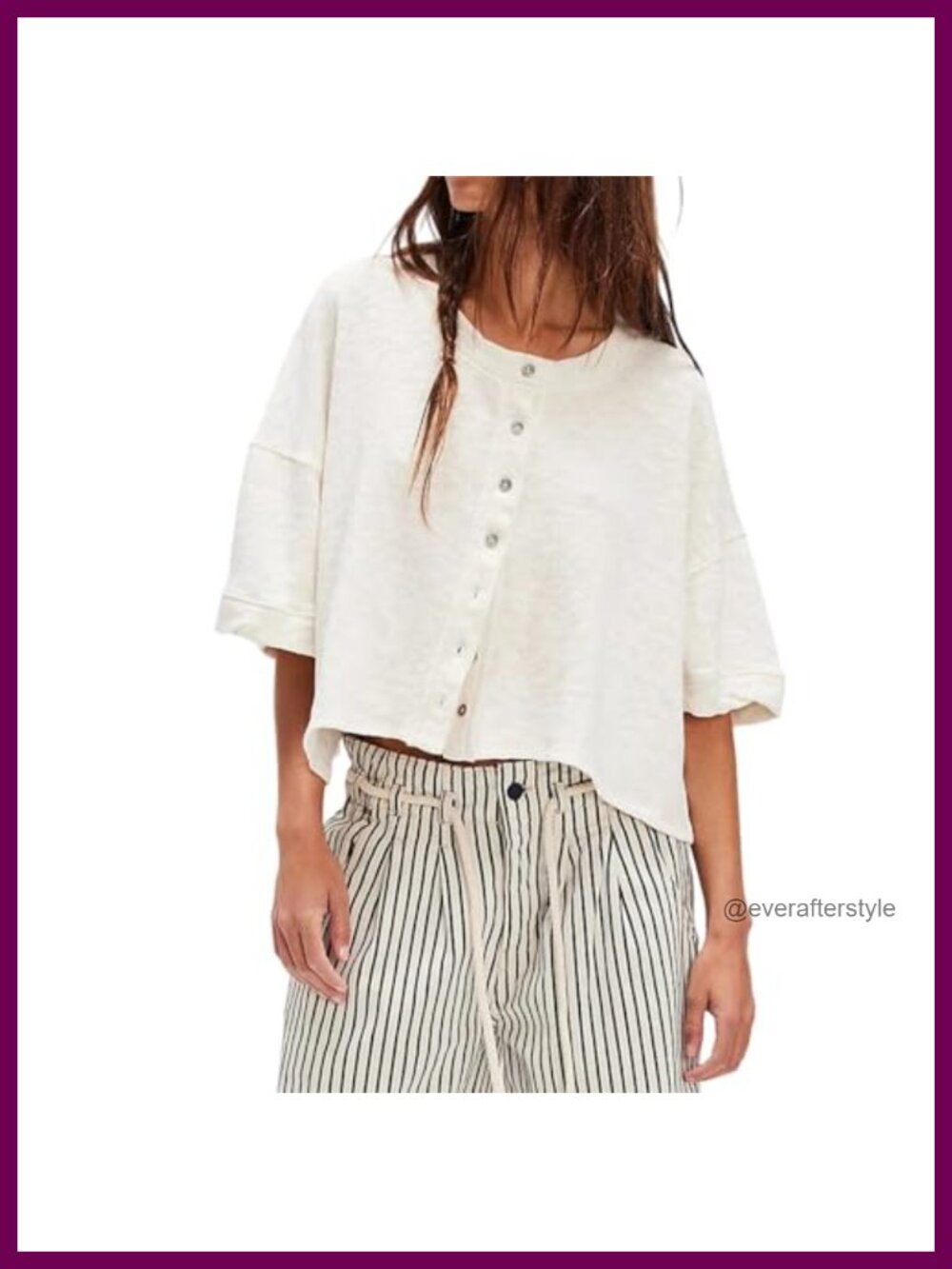 Womens Lightweight Open Front Cardigan Loose Fit Short Sleeve Summer Top